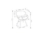 preview thumbnail 9 of 27, WYNDENHALL Avondale Mid Century Modern Dining Chair - 20.75"w x 19.5"d x 29.5"h