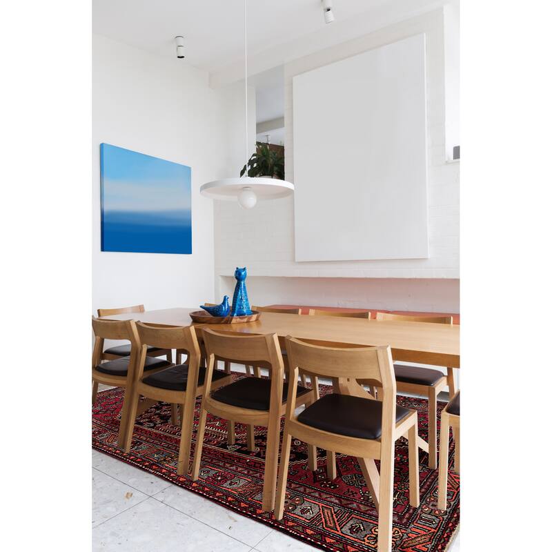 ECARPETGALLERY Hand-knotted Anatolian Vintage Red Wool Rug - 5'0 x 8'5