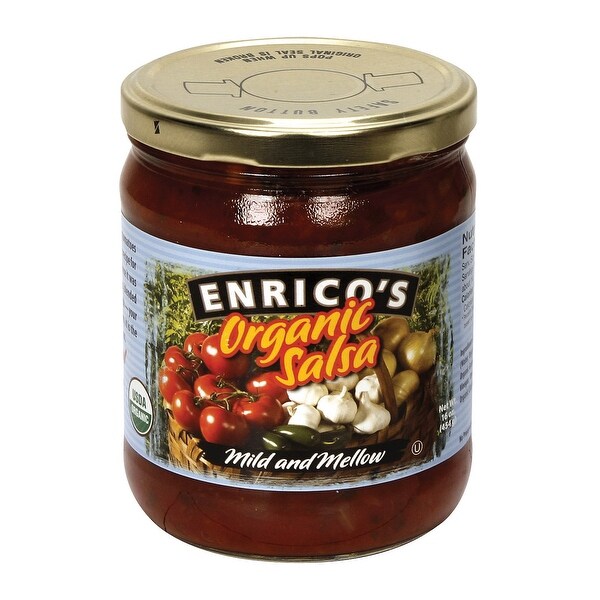 Enrico's Organic Salsa - Mild - Case of 12 - 16 oz.