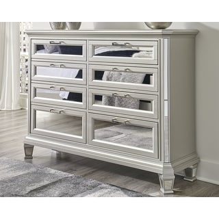 Ashley Furniture Lindenfield Silver Dresser