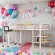 preview thumbnail 2 of 16, Twin Size Loft Bed with Desk and Shelves for Home