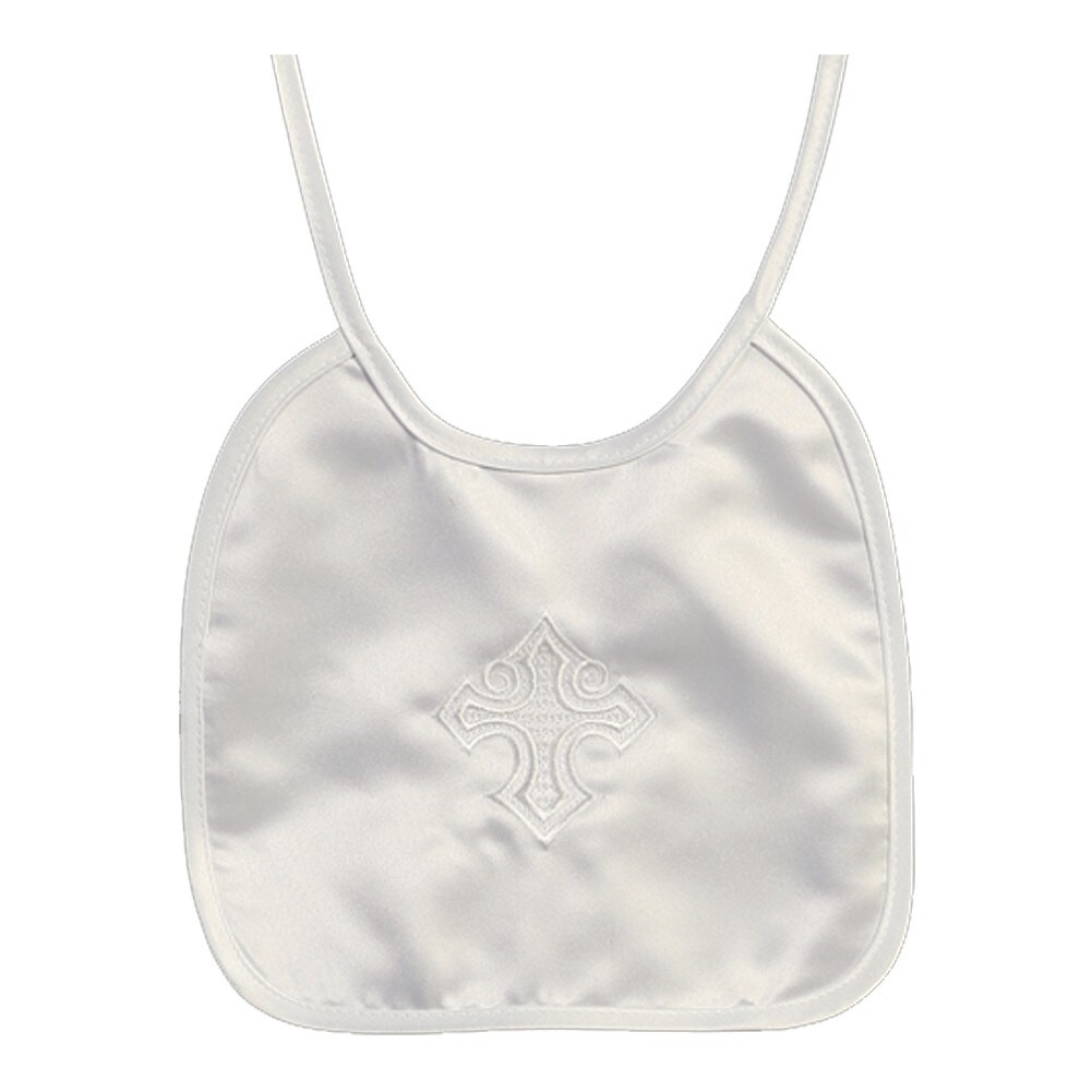 baptism bib boy