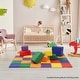 preview thumbnail 5 of 5, Foam Play Mat for Toddlers 58x58 Kids Activity Mat Assorted Colors - Multicolor