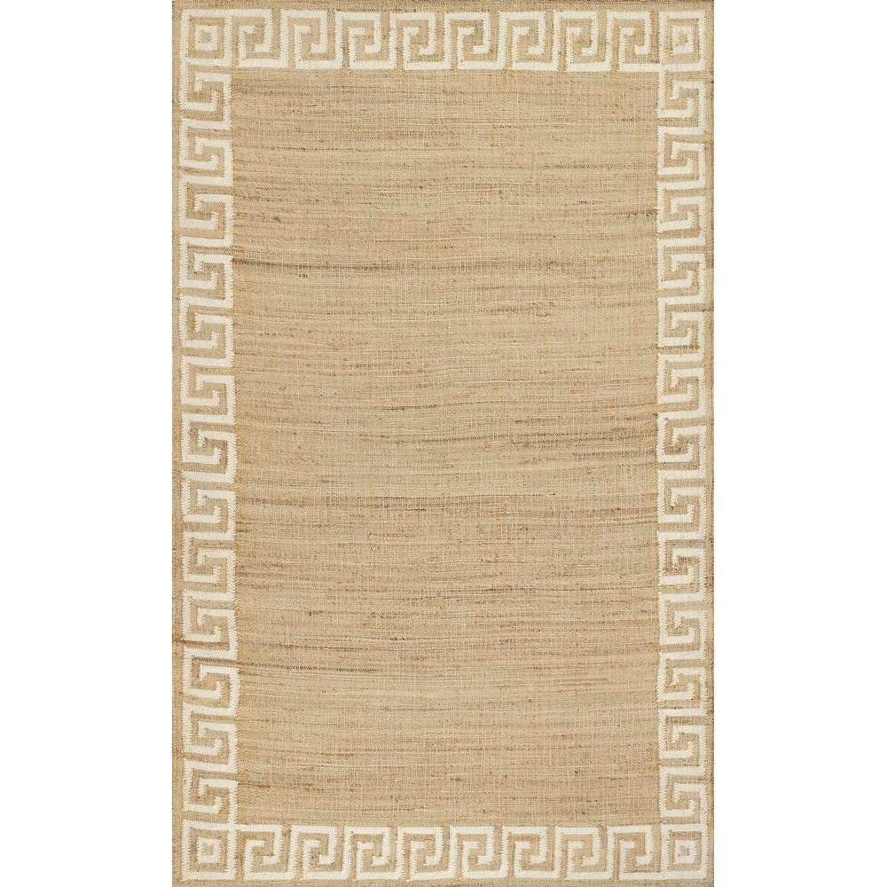 Erin Gates by Momeni Orchard Greek Key Hand Woven Wool and Jute Area Rug