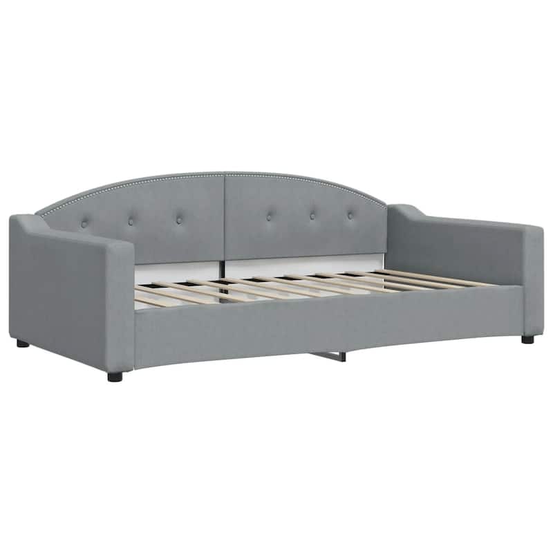 vidaXL Day Bed Upholstered Sleeper Sofa Bed for Bedroom Living Room Fabric