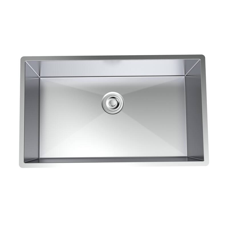 Topcraft Undermount Stainless Steel Kitchen Sink - 26*18