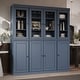 preview thumbnail 61 of 145, Palace Imports 100% Solid Wood Pantry Cabinet, Adjustable Shelves, 65" Wide, 71.5" Tall - 65" x 71.5"