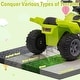 preview thumbnail 4 of 4, Ride on Toy Car for Toddlers w/1.8 Mph Speed Green