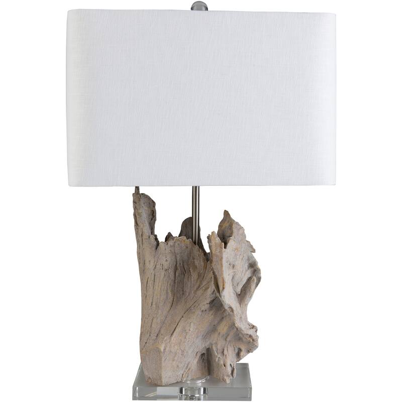 Drayton White Transitional Table Lamp