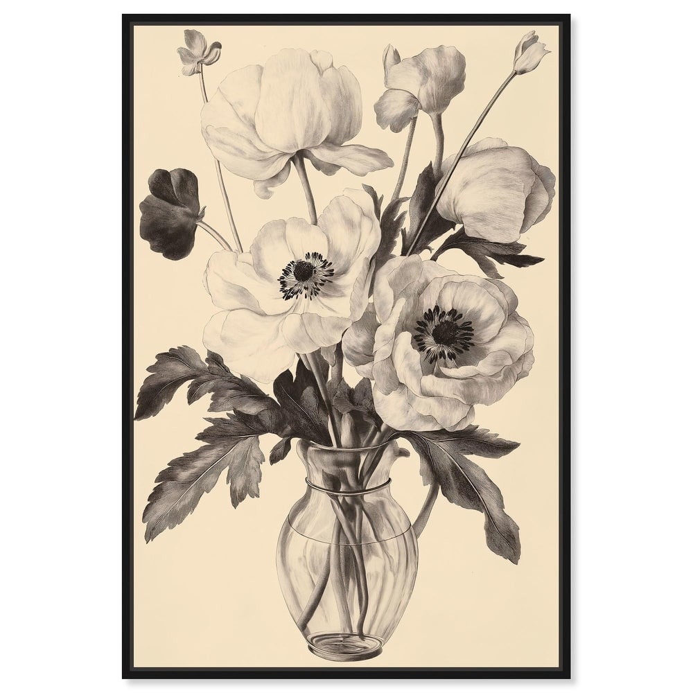 Herbarium's Hush III Canvas by Art Remedy