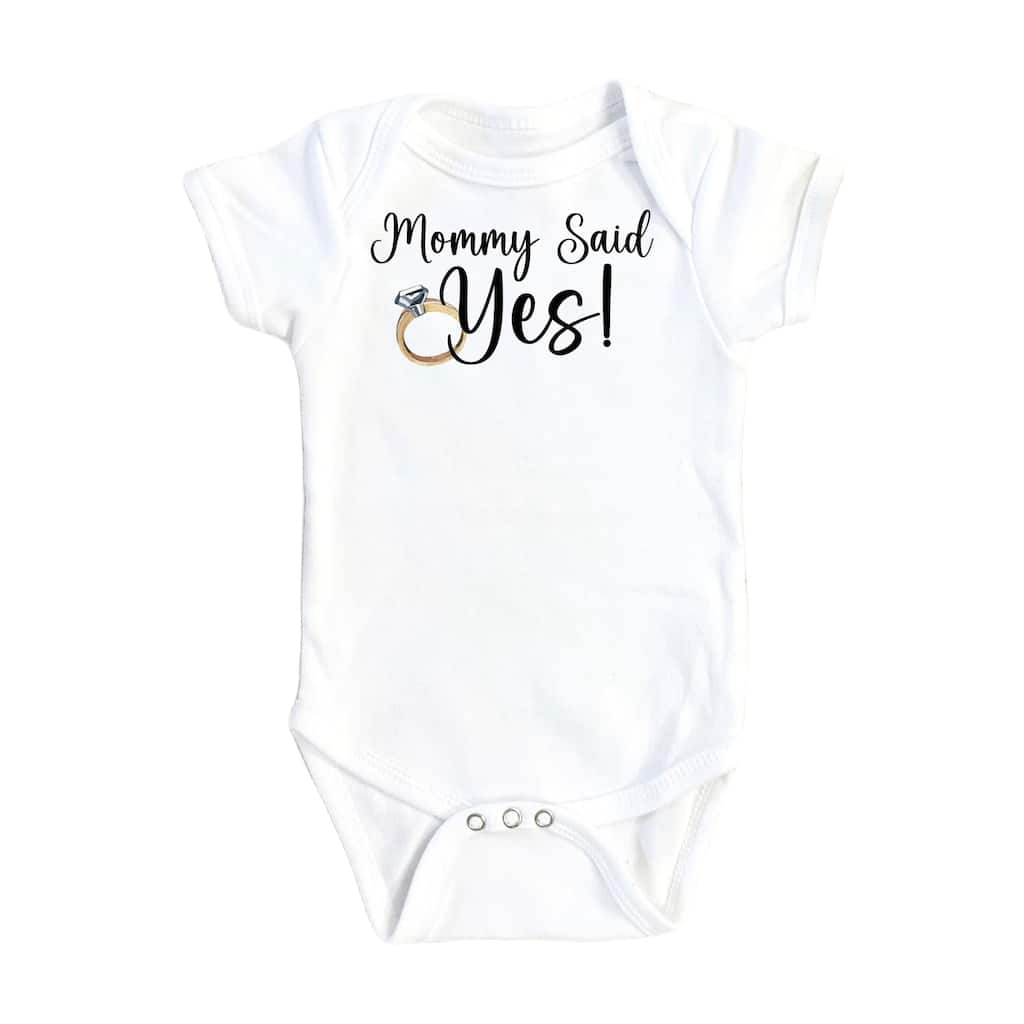 Wedding Mommy - Baby Boy Girl Clothes Infant Bodysuit Funny Cute Newborn
