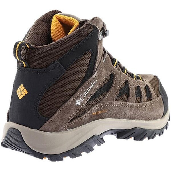 columbia men's crestwood mid waterproof hiking boots