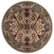 preview thumbnail 15 of 53, SAFAVIEH Kashan Sheng Oriental Rug 5'1" Round - Ivory/Taupe