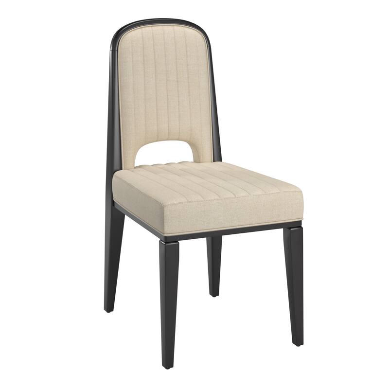 Harstad 72" Wood Finish Rectangular Dining Set with Upholstered Chairs by iNSPIRE Q Modern