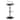 Carson Carrington Stavenger Adjustable Bar Stool with Black Metal Base