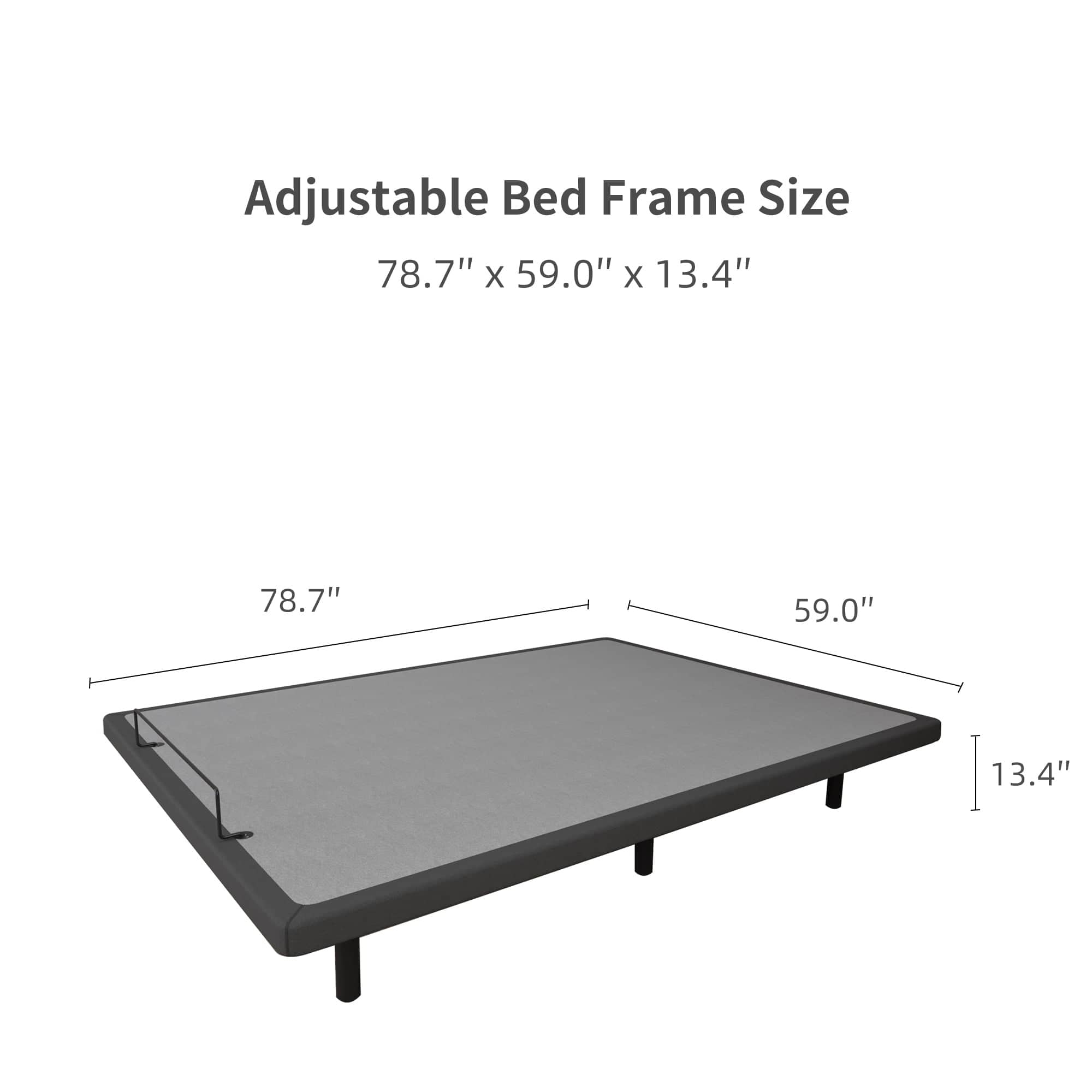 ESHINE Adjustable Bed Frame, with Massage On Sale Bed Bath & Beyond