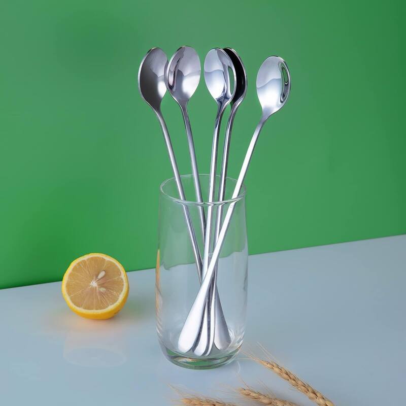 12pcs Iced Tea Spoons With Long Handles, 9 Inches