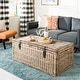 preview thumbnail 3 of 14, happimess Caden 46" Wicker Storage Trunk, Natural