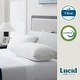preview thumbnail 9 of 10, LUCID Comfort Collection Fiber + Shredded Foam Pillow