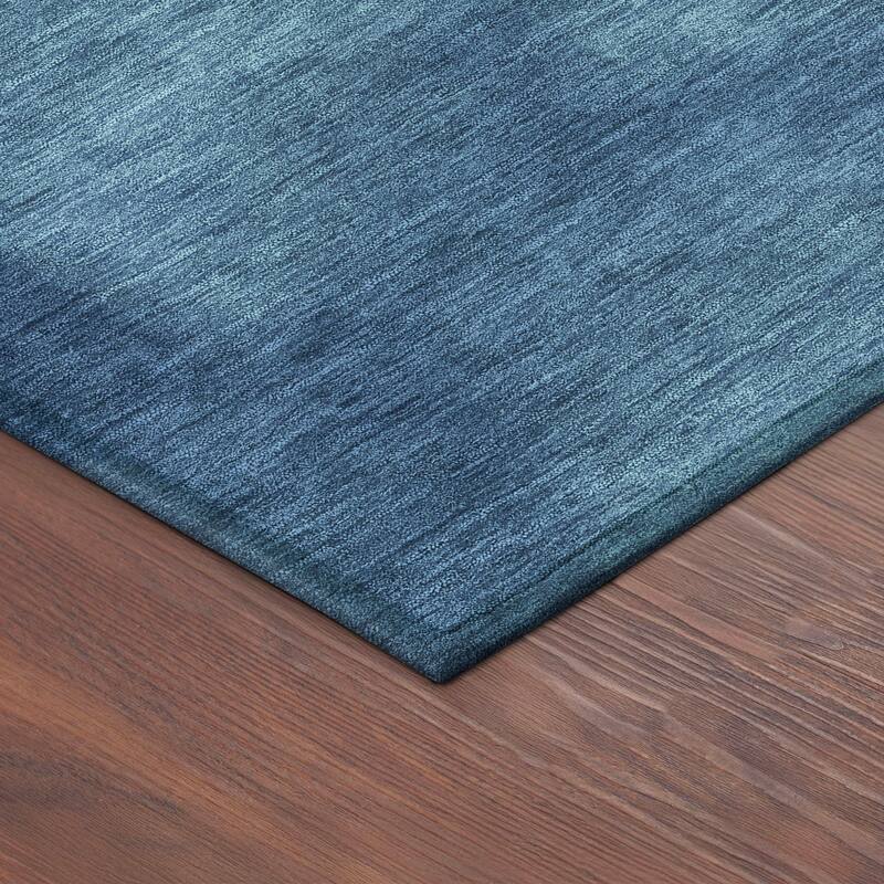 Machine Washable Indoor/ Outdoor Modern Dawn Chantille Rug