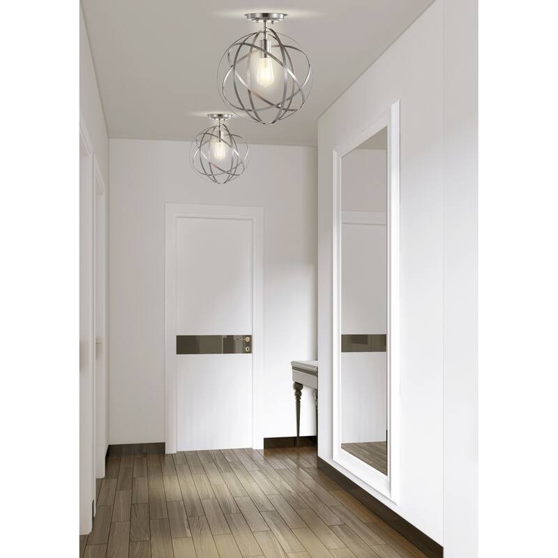 Alba 13" Metal LED Flush Mount, Oil Rubbed Bronze by JONATHAN Y