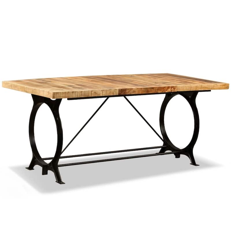 vidaXL Dining Table Kitchen Table Home Dining Room Table Solid Reclaimed Wood