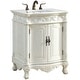 preview thumbnail 6 of 9, Elegant Lighting VF-1008-VW Danville 30" Tall Cabinet and Quartz