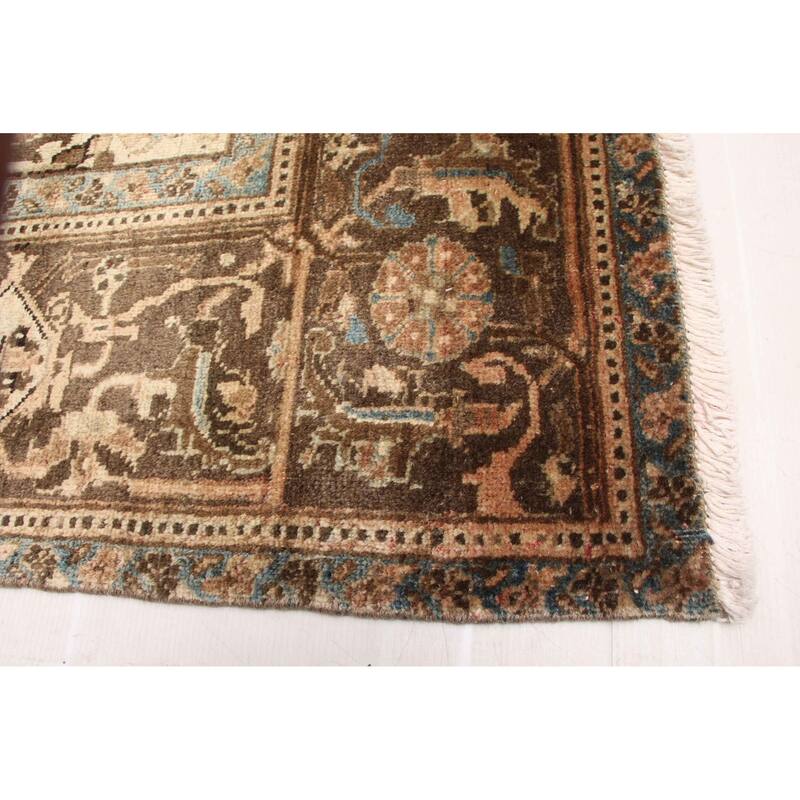 ECARPETGALLERY Hand-knotted Sarabi Brown Wool Rug - 7'9 x 10'8