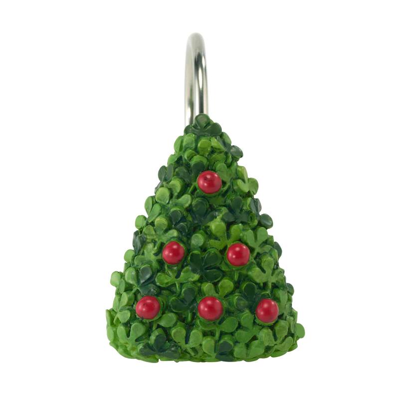 Avanti Linens Nutcracker Trellis Shower Hooks - Multicolor