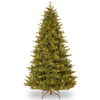 7.5 ft. PowerConnect(TM) Woodward Fir Tree with Dual Color® LED Lights - 7.5 ft