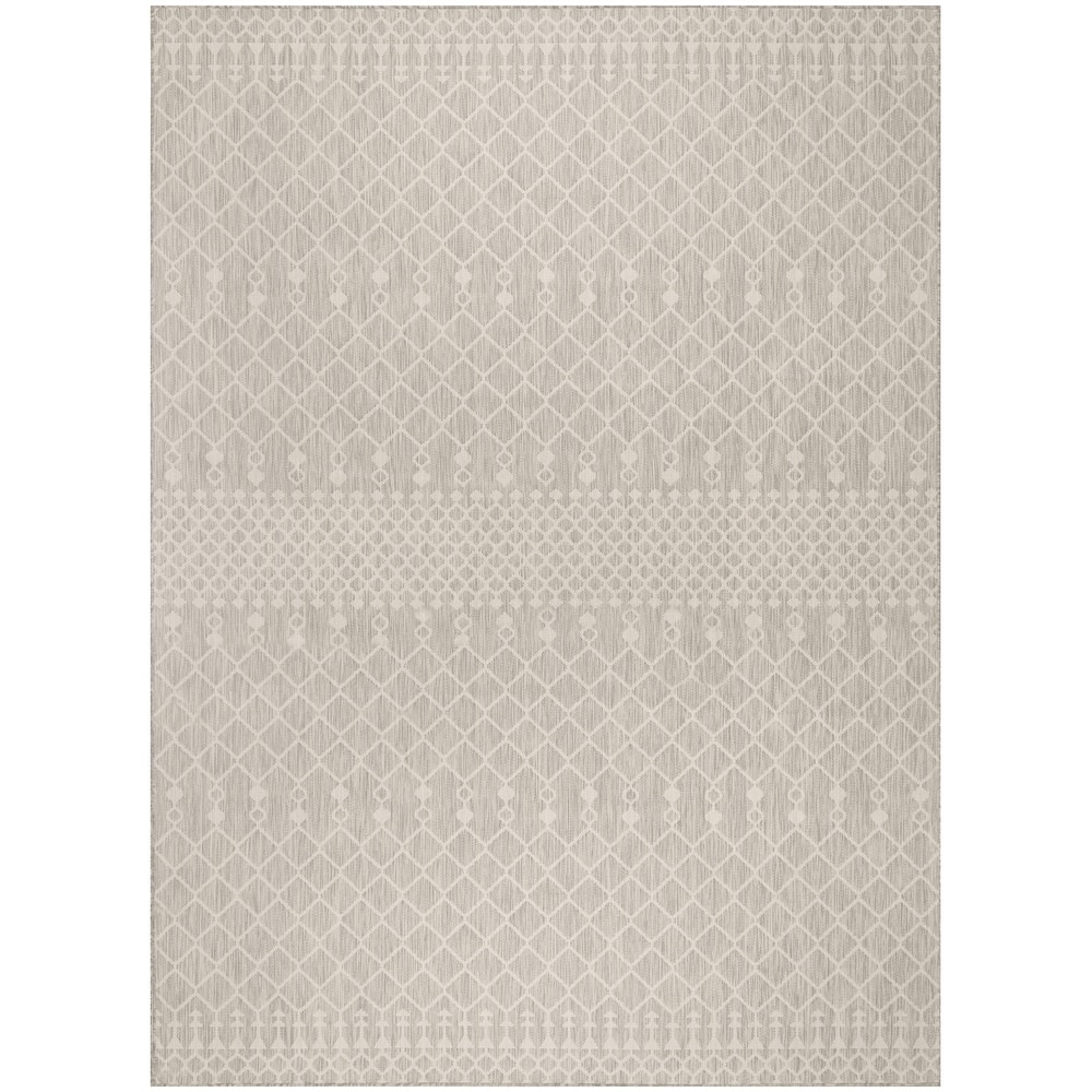 Nourison Selerno Indoor/Outdoor Moroccan Area Rug.