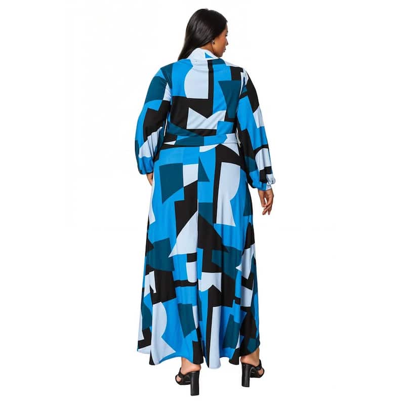 L I V D Women's Plus Size Bellaire Maxi Dress