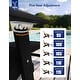 preview thumbnail 8 of 52, WINSOON Set of 2 HIPS Folding Adirondack Chair with Adjustable Backrest and Retractable Ottoman