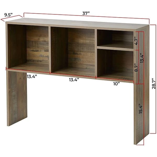 The College Cube Dorm Desk Bookshelf Rustic Bed Bath & Beyond