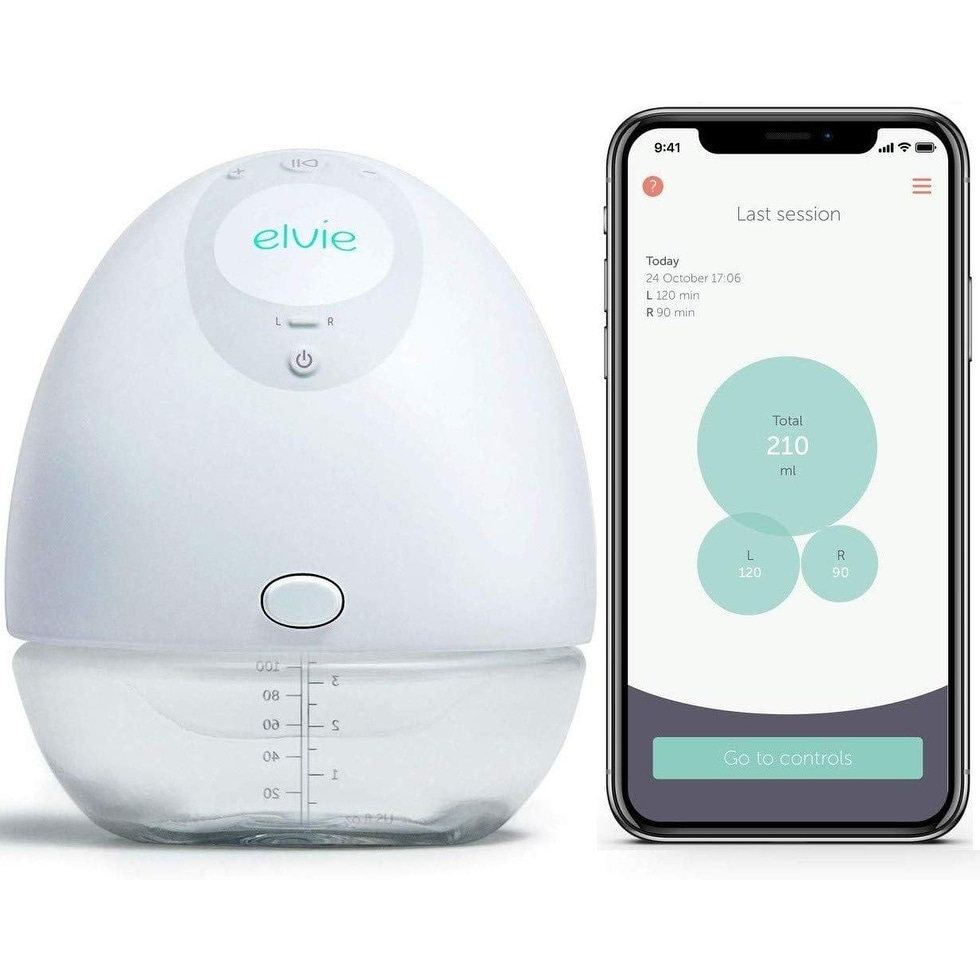 Elvie Pump - Single Electric Breast Pump - White