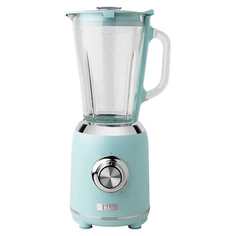 Haden Heritage Retro Style 56 Ounce 5 Speed Blender with Glass Jar, Turquoise