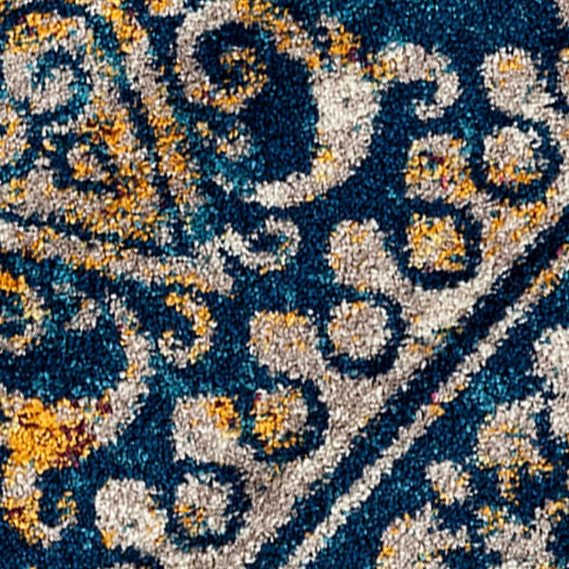 Manhattan Burke Tribal Multi-Colored Runner Rug