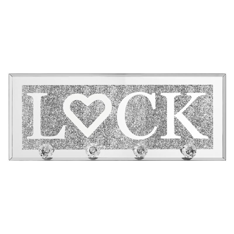 Mirrored Key Holder for Wall Decorative