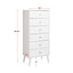 preview thumbnail 26 of 29, Prepac Milo Mid Century Modern Tall 6-Drawer Chest