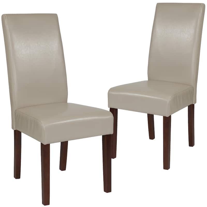 Upholstered Wood Parsons Chair (Set of 2) - 19"W x 21.5"D x 40"H