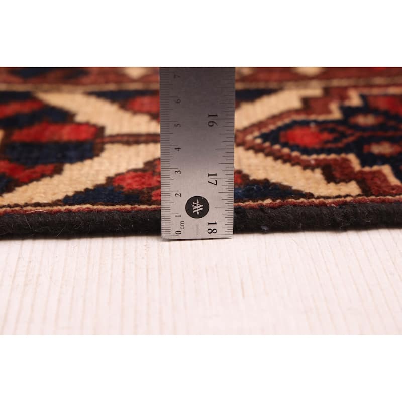 ECARPETGALLERY Hand-knotted Kayseri Vintage Red Wool Rug - 6'5 x 9'7