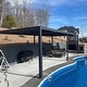 preview thumbnail 17 of 74, PURPLE LEAF Outdoor Louvered Pergola with Adjustable Metal Roof for Patio Pergola