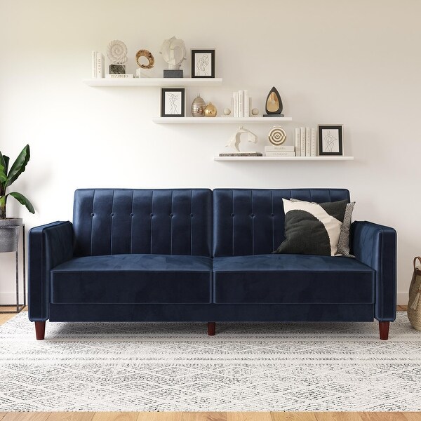 Avenue Greene Ivy Tufted Transitional Futon On Sale Bed Bath Beyond 20187107