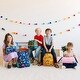 preview thumbnail 13 of 12, 15-inch Kids Backpack - Durable, Padded, Adjustable for School & Travel - Trains, Planes, and Trucks