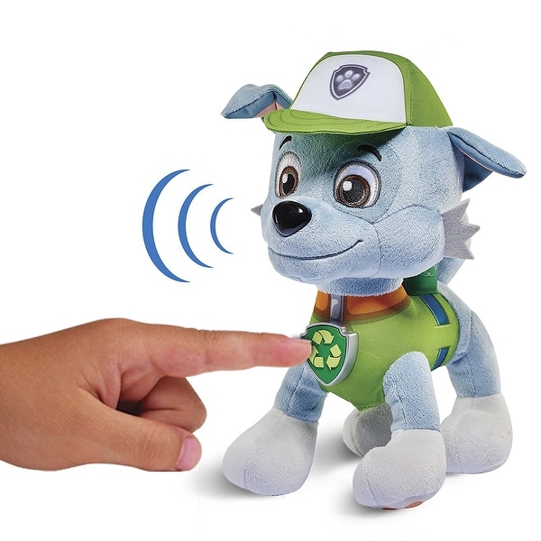 rocky paw patrol plush toy