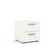 preview thumbnail 7 of 78, Porch & Den Angus Foiled 2-drawer Nightstand White woodgrain