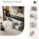 preview thumbnail 10 of 10, WOWMAX Modular Sectional Couches For Living Room, Small L Shaped Couch, Convertible Sleeper Sofa Bed With Cloud Couches