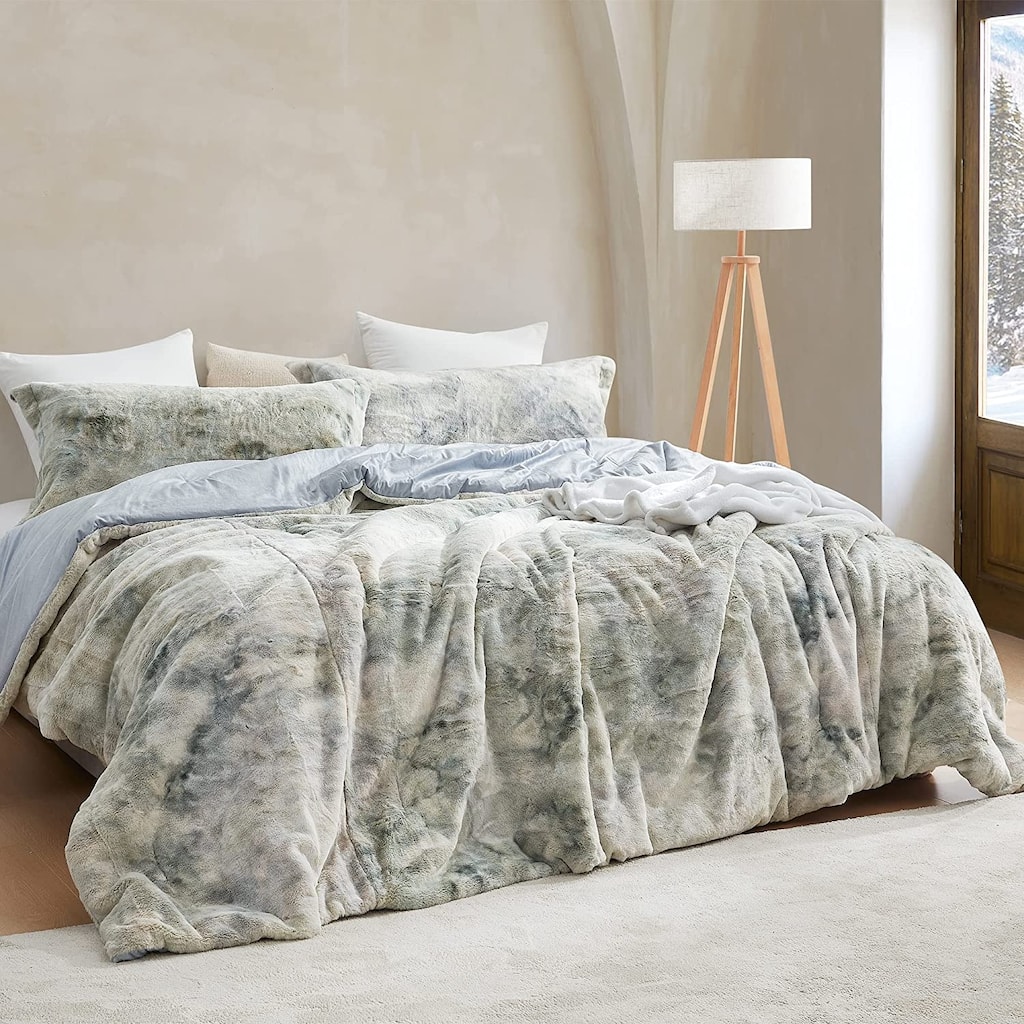 Lamb's Ear® - Coma Inducer® Oversized Comforter Set - Icy Gray