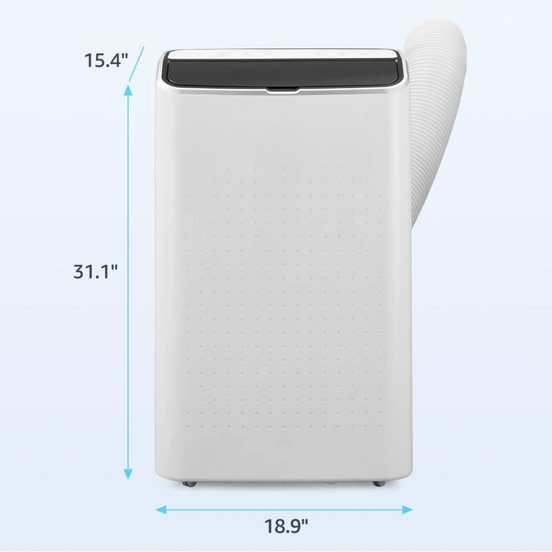 14000 BTU Portable Air Conditioner 3-in-1 Windowless AC Dehumidifier Fan Functionality