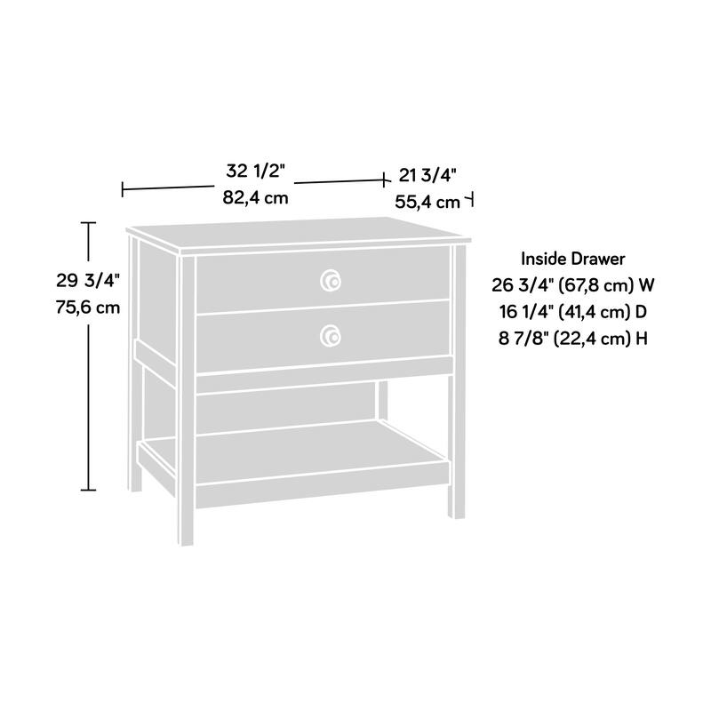 Lateral File, File Cabinet , Office Storage Cabinet Brown finish